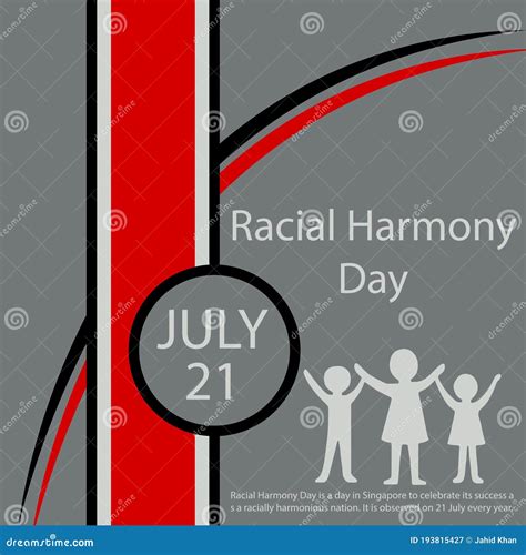 Racial Harmony Day Cartoon Vector | CartoonDealer.com #193815427