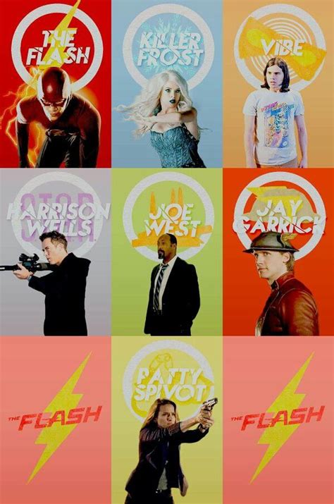 The Flash CW Team Emblems