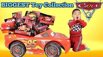 (9) BIGGEST Disney Cars 3 Toy Collection Ever Delivered By Lightning McQueen For Ckn Toys ...