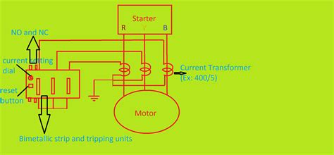 Circuit Diagram Of Thermal Overload Relay - Wiring Digital and Schematic