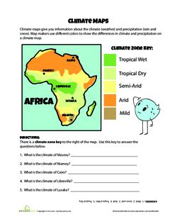 World Climate Map Worksheet : World Climate Zones Map Worksheet By Marcy Edwards Tpt ...