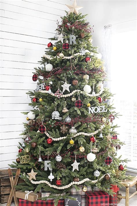 Rustic Christmas Tree Garland