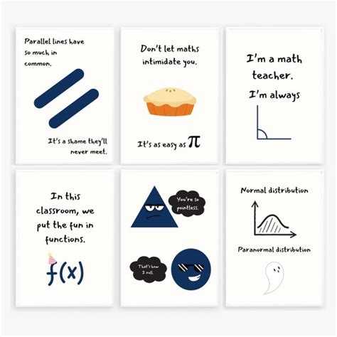 Maths Classroom Decor Maths Puns Posters Funny Maths - Etsy