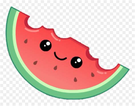 Watermelon Emoji Png Clipart , Png Download - Watermelon Clipart, Transparent Png - vhv