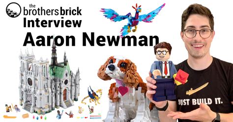 The Brothers Brick Interview - LEGO Set Designer - Aaron Newman-Cover ...