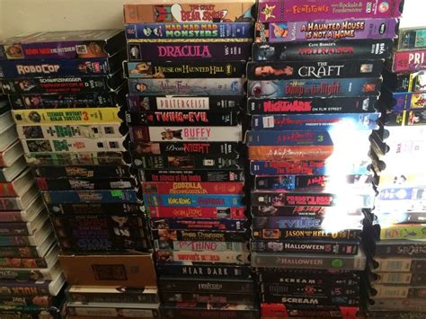 My vhs collection | Horror Amino