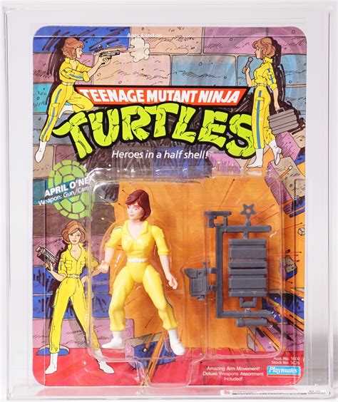 1988 Playmates Teenage Mutant Ninja Turtles Carded Action Figure ...