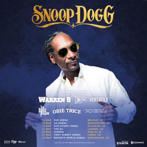 SNOOP DOGG 2023 UK TOUR - New Sound Generation