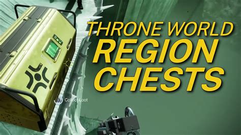 Destiny 2 - All 9 Throne World Region Chests (Great for Reputation Rank ...