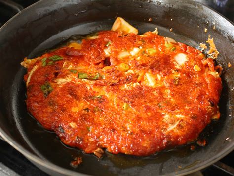 Kimchi pancake (Kimchijeon) recipe - Maangchi.com