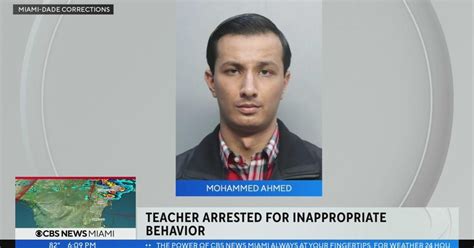 South Florida middle school teacher arrested, accused of inappropriate behavior with student ...