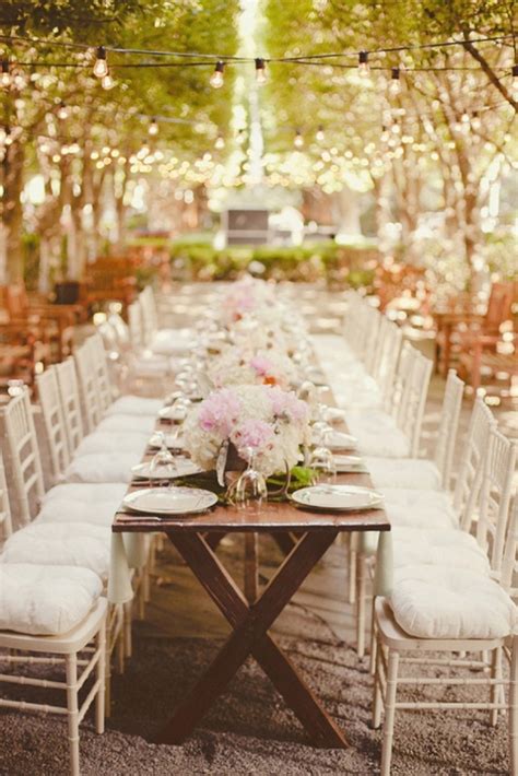 lamb & blonde: Wedding Wednesday: Summer Garden Wedding