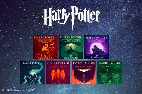 Famous series, Harry Potter audiobooks read by Stephen Fry