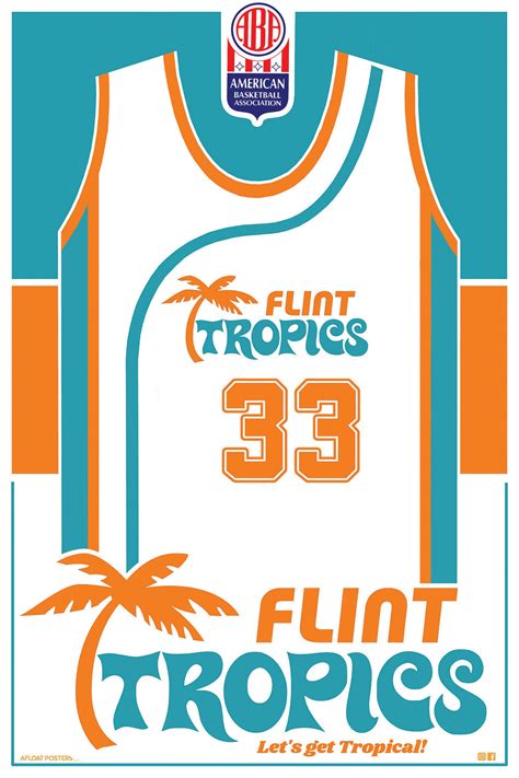 Flint Tropics Custom Basketball Jersey Add Your Name And Number Adult ...