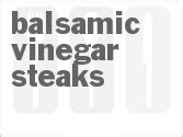 Balsamic Vinegar Steaks Recipe | CDKitchen.com