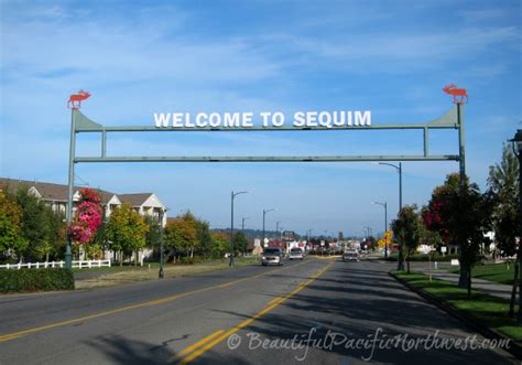 Sequim Washington, on the north Olympic Peninsula