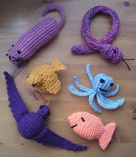 Ravelry: Cute Knitted Toys for Kitties pattern by Elizabeth Jarvis