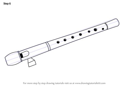 Discover the Art of Drawing a Flute