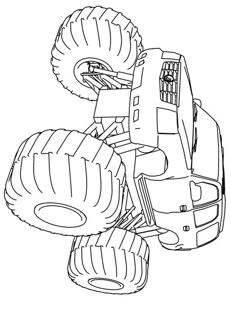 Monster Truck coloring pages