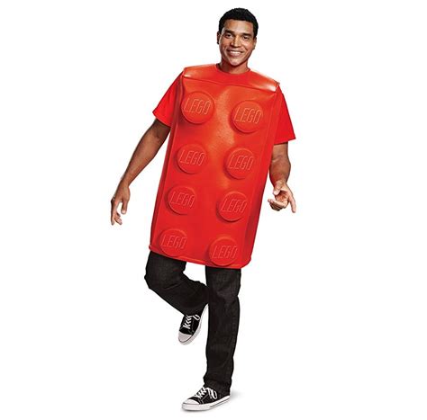 LEGO Red Brick Adult Costume Available on Amazon - The Brick Fan