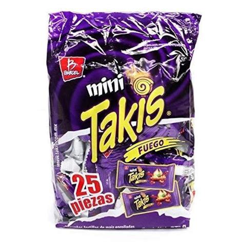 Imported Takis Mini Fuego Bag Cout 25 1.2 oz Chips / | Etsy