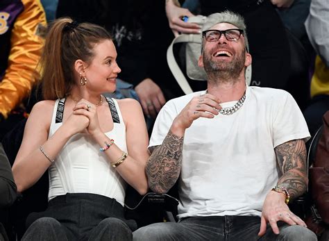 Adam Levine Says Behati Prinsloo Might ‘Punch’ Him If He Asks for ...