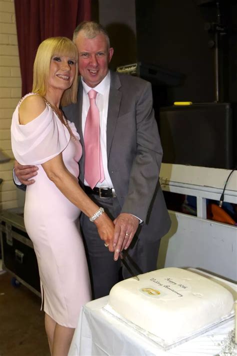 In Pictures: Crystal Swing's Mary Burke celebrates 30 years of marriage to husband Michael ...