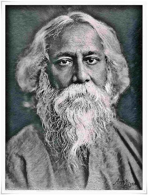 Rabindranath Tagore Drawing at PaintingValley.com | Explore collection ...