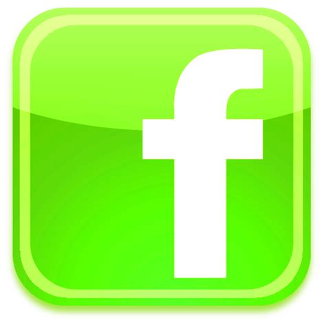 Green Facebook Logo - LogoDix