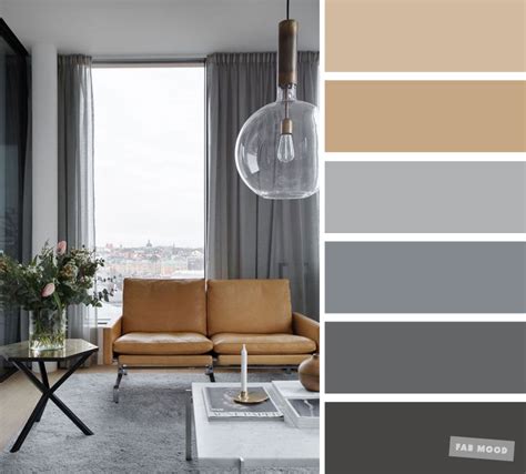 The best living room color schemes - Neutral and grey color palette