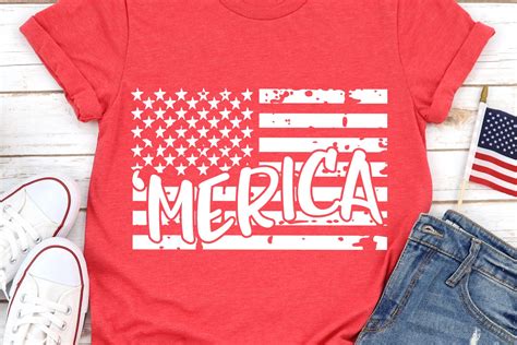 Merica with Flag SVG, DXF, PNG, EPS (650363) | SVGs | Design Bundles