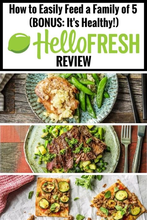 How to Easily Feed a Family of 5 (Bonus: It's Healthy!) || Hello Fresh Review