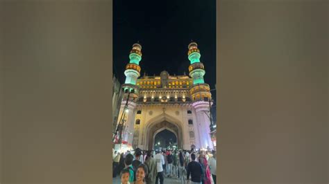 Beautiful Charminar light show - YouTube