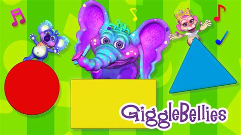 Shapes Song for Children | Learning Songs | GiggleBellies - YouTube