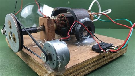 How To Build A Generator Using An Electric Motor - Encycloall