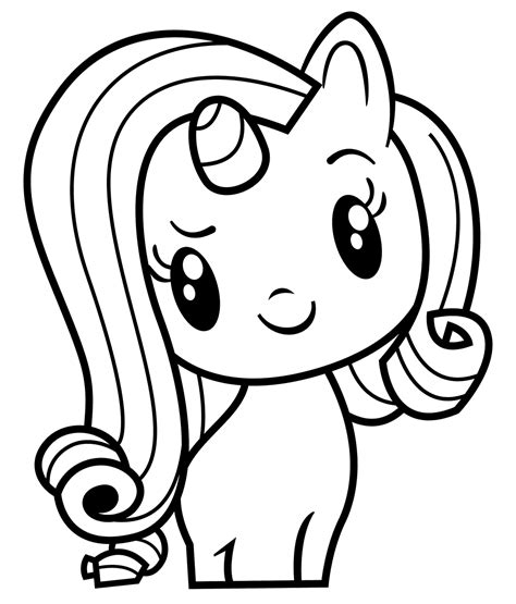 My Little Pony Coloring Pages Cutie Marks