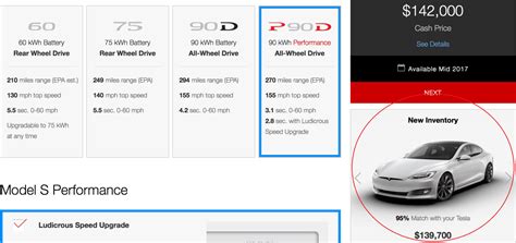 Tesla now suggests similarly spec'd inventory cars when custom ordering ...