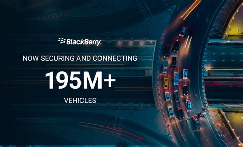 BlackBerry QNX Software Now Embedded in Over 195 Million Vehicles