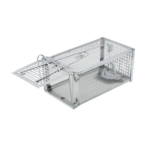 Small Metal Humane Mouse Trap Cage Galvanized Steel Humane Mouse Cage ...