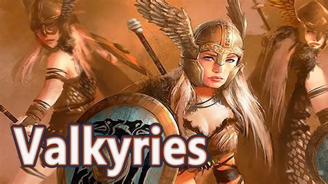 The Valkyries - Norse Mythology - Mythology Dictionary See U in History - YouTube