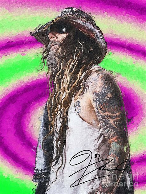 Rob Zombie Art Digital Art by Jessica Perez - Fine Art America