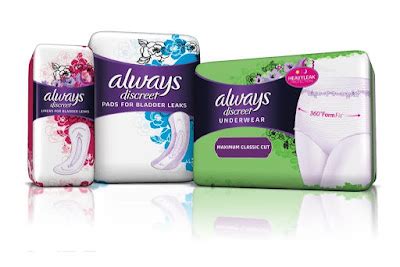 Free Always Women's Incontinence Products - Free Samples & Freebies ...