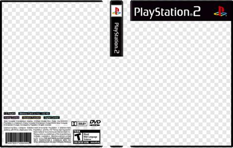 Ps2 Cover Template