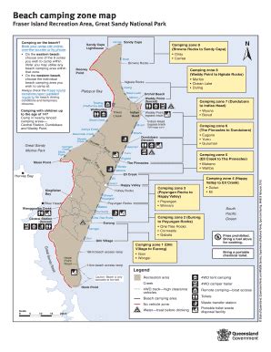 Fraser Island Camping Map 2020-2024 - Fill and Sign Printable Template Online