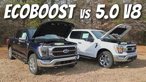 What's The BEST Engine for the 2022 Ford F-150 Truck? EcoBoost vs V8 | Exhaust, Drive and ...