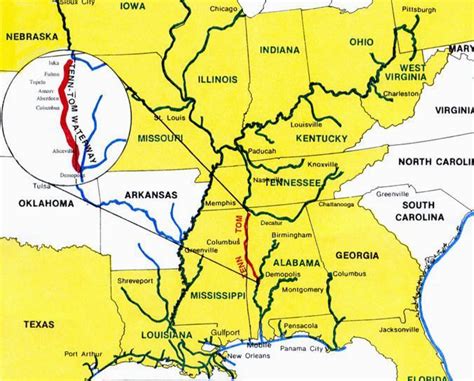 Tennessee Tombigbee Waterway Map - Calendar 2024