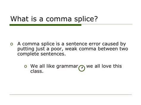 Comma Splice: What is it and how to avoid it?