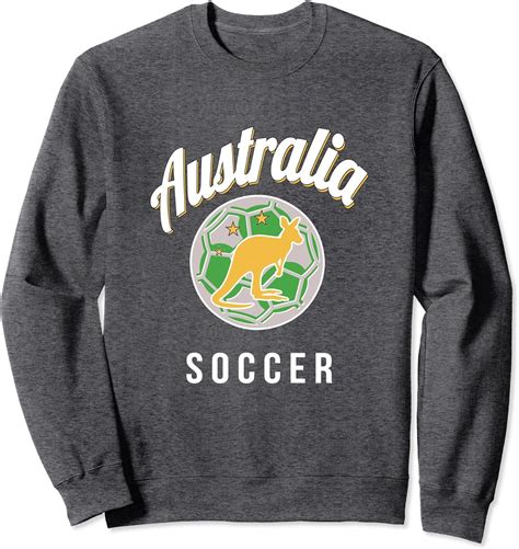 Amazon.com: Australian Football Jersey 2018 Sweatshirt Australia Soccer: Clothing