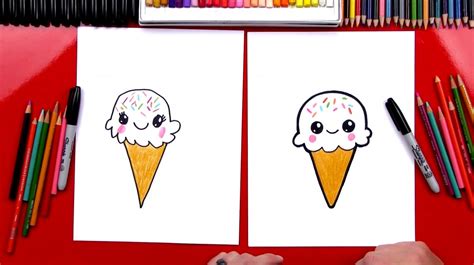 Food Ice Cream Summer Food Ice Cream Cute Drawings - Foto Kolekcija