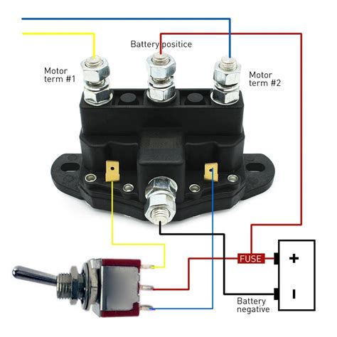 1pc 5/16 "-24 Filettati 6 Terminali 12V Inversione... – Grandado